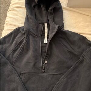 Lululemon Athletica Black Zip Up Sweater